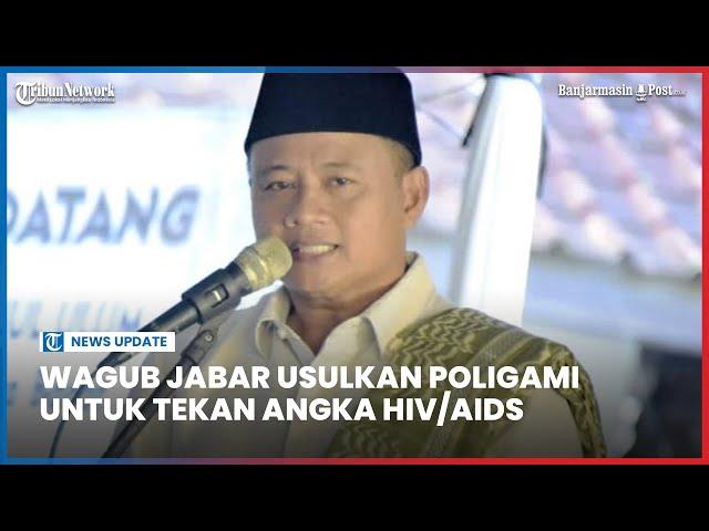 Wagub Jabar Usulkan Poligami untuk Tekan Angka HIV/AIDS di Jawa Barat