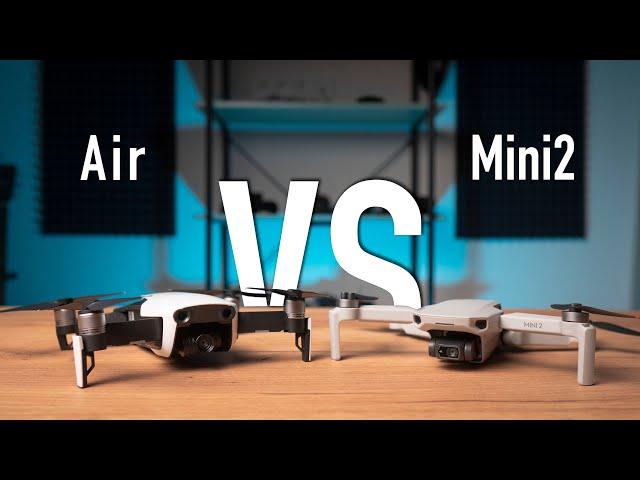 DJI Mavic Mini 2 ПРОТИВ Mavic Air. Обзор и сравнение! Какой дрон лучше?