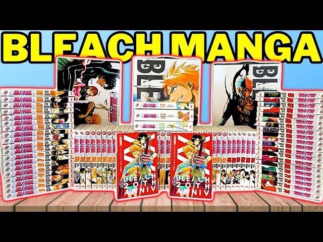 Unboxing EVERY Bleach Manga