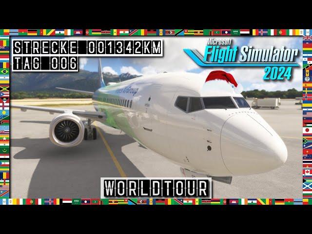 MSFS 2024 Worldtour - Mit der Boeing 737 Max über Korsika (Mit Checkliste) - Tag 6