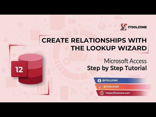 Master the Lookup Wizard in Microsoft Access for Efficient Data Management | Step by Step | Tutorial