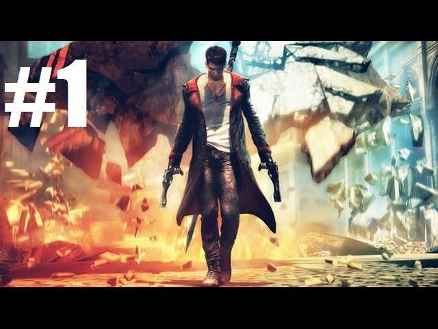 DmC:Devil May Cry - Playthrough Mission 1 - Intro (No Commentary) (60fps)