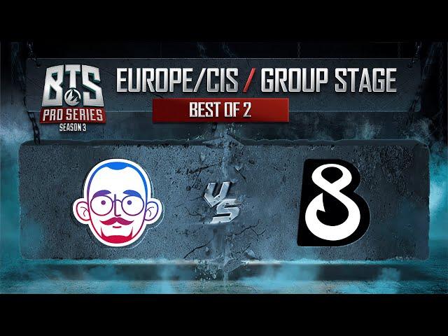 5men vs B8 Game 2 - BTS Pro Series 3 Europe/CIS: Groups w/ KillerPigeon & Pajkatt