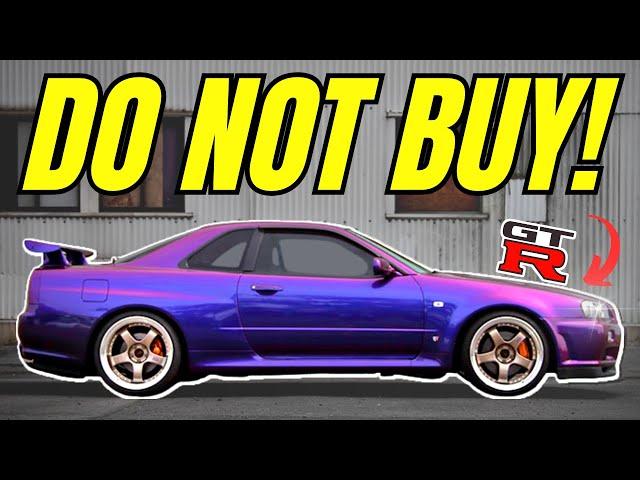 Why You Can't Buy A R34 GTR Skyline