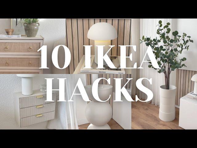 10 IKEA HACKS | IKEA HOME DECOR IDEAS YOU WILL ACTUALLY LOVE 