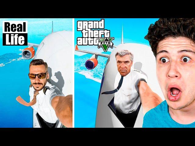 GTA 5 vs VIDA REAL! #9 (Grand Theft Auto V)