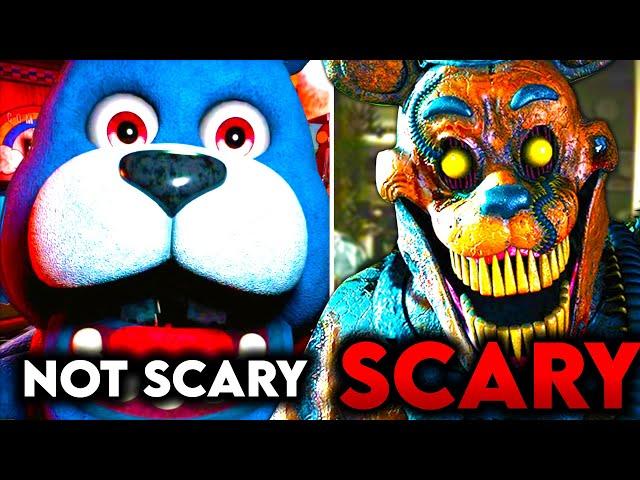 I Played FNAF But Every Game Gets Even SCARIER