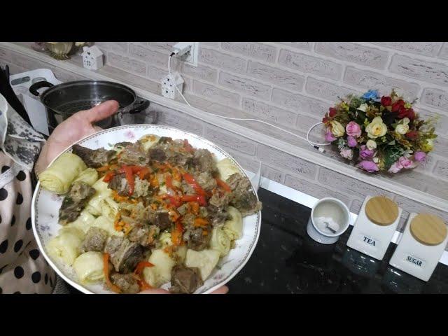 Самый  вкусный  ужин  с Пампушками////// И завершения  Русская  Печь!!!!