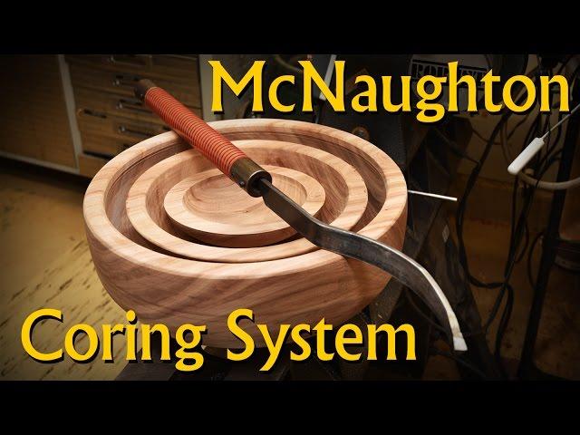 Coring Bowl Blanks with the McNaughton Center Saver System