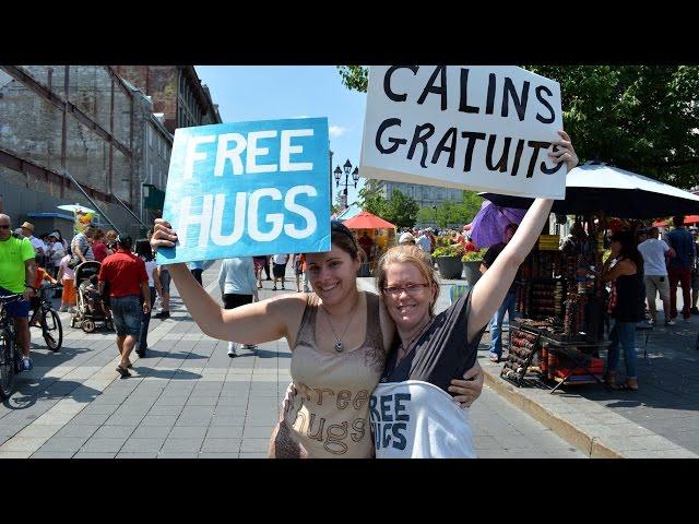 Free Hugs / Câlins Gratuit - Montreal 2014 [1080p HD]