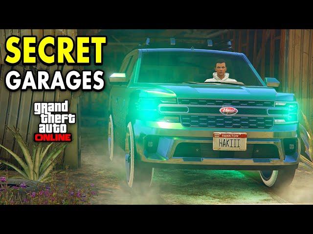 ALL Hidden Garages You Didn't Know About in GTA Online! (Secret Locations)