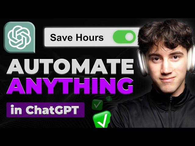 Automate any task using ChatGPT! (my full GPT building framework)