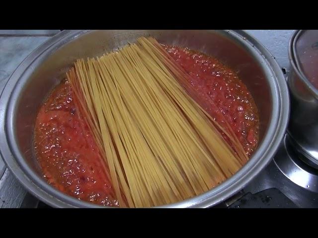 Spaghetti all'Assassina, ricetta originale Barese