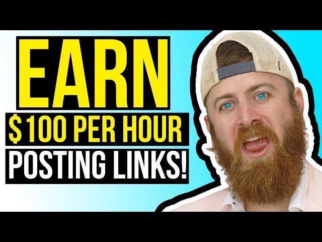 HIRING: POST LINKS and EARN $25 to $100 DOLLARS PER HOUR | MAKE MONEY POSTING LINKS ONLINE