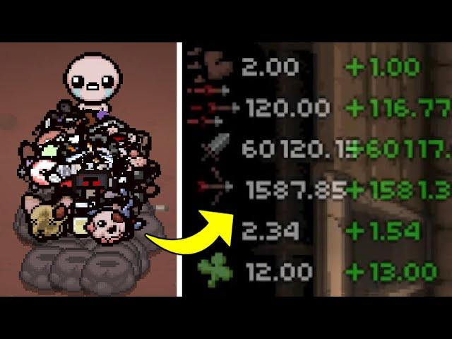 What happens if you have ALL ITEMS in Isaac? (2022)