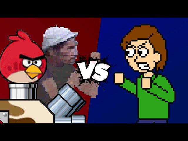 MUGEN Battle - Don Ramon/Angry Birds Tank vs Boris Anderson