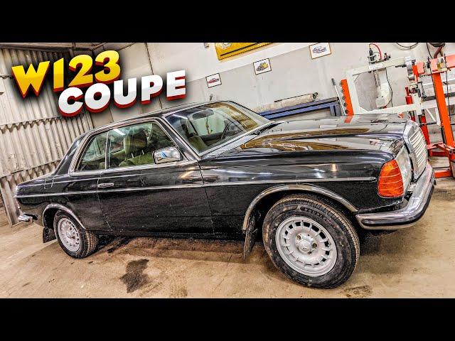 UPGRADED THE OLD W123 COUPE