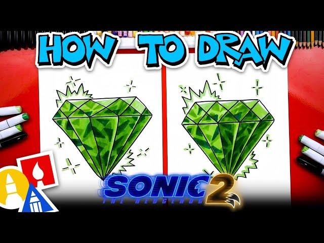 How To Draw The Emerald From Sonic The Hedgehog 2