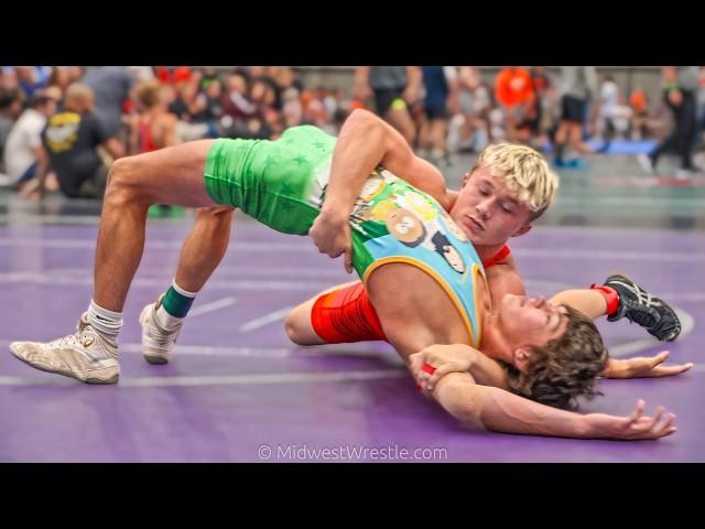 120 – Brandon Anderson {G} of Illinois Cornstars vs. Preston Waughtel {R} of Vandalia IL