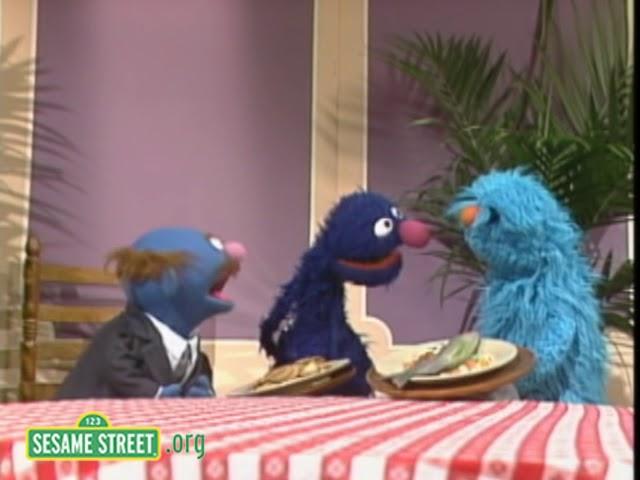 Sesame Street: Grover and Finally A New Waiter! | Waiter Grover