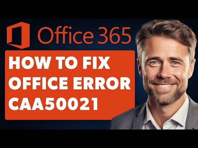 How to Fix Office Error CAA50021 Number of Retry Attempts Exceeds Expectations (Full 2024 Guide)