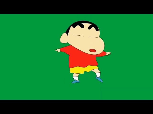 Top 5 Shin Chan Dance Green Screen | Trending Green Screen | Rating Screen | Cartoon Green Screen