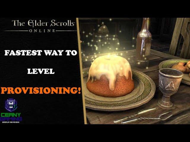 ESO - How to Level Provisioning FAST! Crafting Guides Episode 2