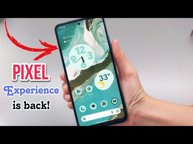 Finally OFFICIAL Pixel Experience Plus is back - Android 13 July Update | You'll Love Stock Android!