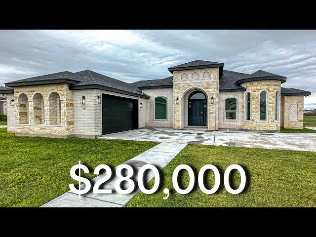 AFFORDABLE LUXURY CUSTOM HOUSE TOUR IN TEXAS UNDER $300,000 | 3 BED | 3 BATH | 2 CAR | 2390 SQFT