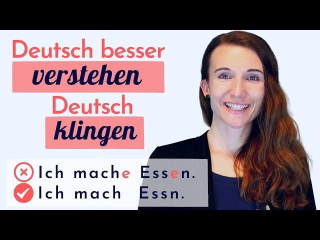 So kannst du die Deutschen besser VERSTEHEN, Deutsch KLINGEN & schneller SPRECHEN - ohne Schwa-Laut!