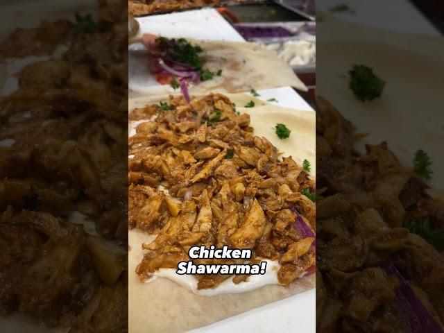 Butter Chicken Shawarma Is An Awesome Invention   @alitahinis #funny #food #shorts