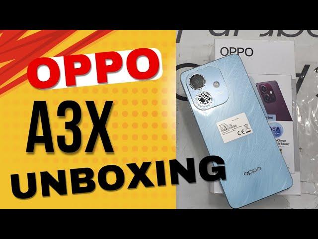 Oppo A3x Unboxing Price in Pakistan | Oppo A3x Review in urdu #itinbox