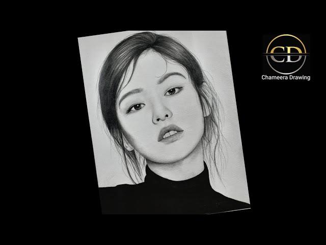 How to draw a BLACKPINK " Jennie" || step by step Pencil Drawing || Easy Drawing Tutorial//Art video