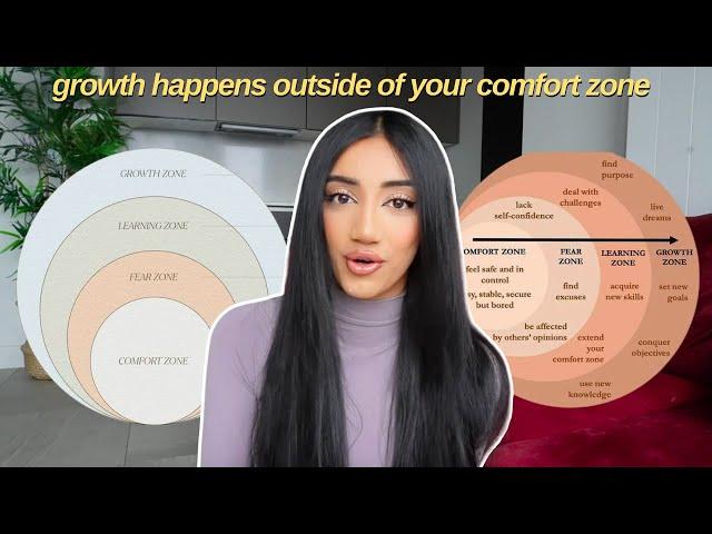 HOW TO GET OUT OF YOUR COMFORT ZONE | building discipline, dangers of comfort & habits to implement