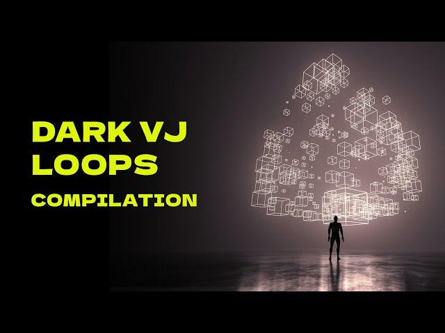 4K Dark VJ Loops Compilation  Background Visuals for Music