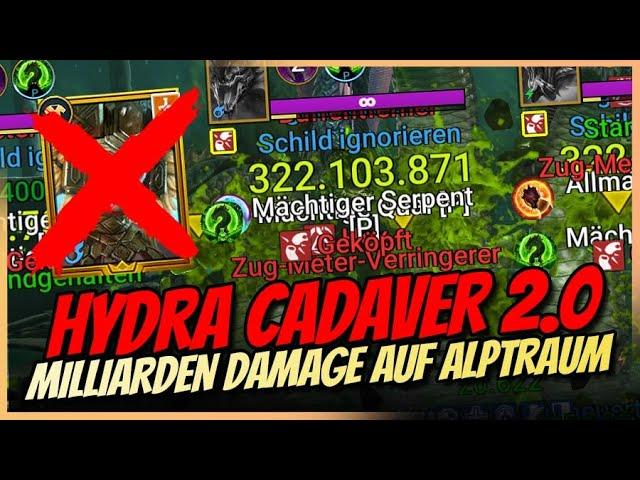 Raid: Shadow Legends | Cadaver 2.0 - Hydra Milliarden Schaden auf Alptraum - Plarium Fix?