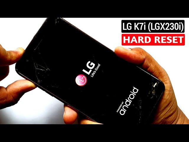 LG K7i (LGX230i) Hard Reset |Pattern Unlock |Factory Reset Easy Trick With Keys