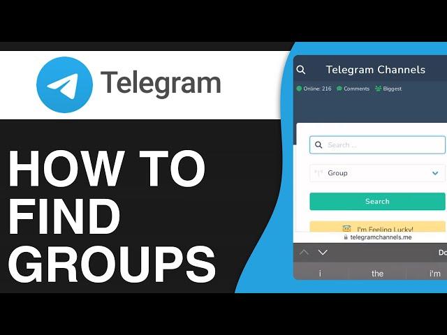 How To Find Groups In Telegram - Full Guide