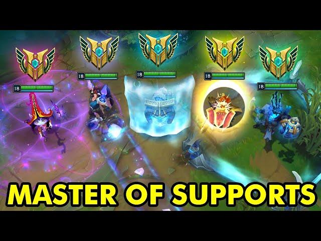 League of Legends But You MASTERED Every Support