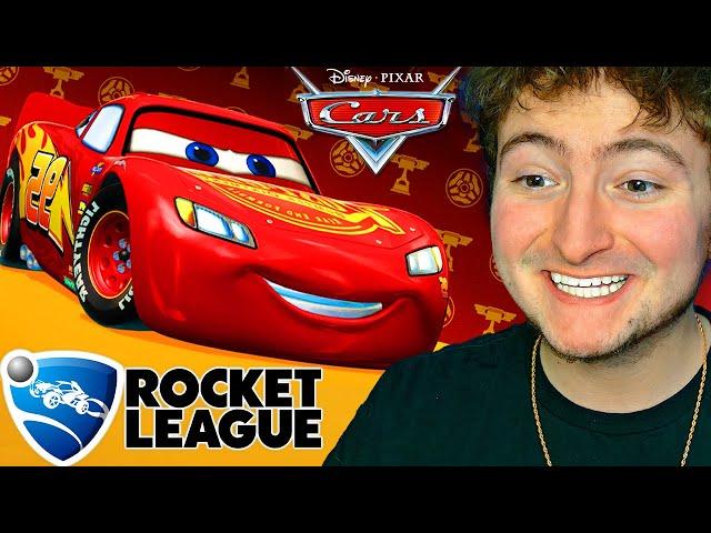 WINNING with LIGHTNING MCQUEEN in Rocket League