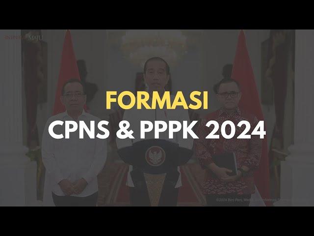 Rincian Formasi Penerimaan CPNS 2024