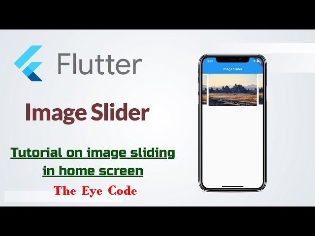 Image Slider Flutter Tutorial | How To Build Simple Slider Carousel 2021 | vs code | Android Studio