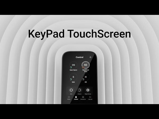 KeyPad TouchScreen: the ultimate security & automation control panel