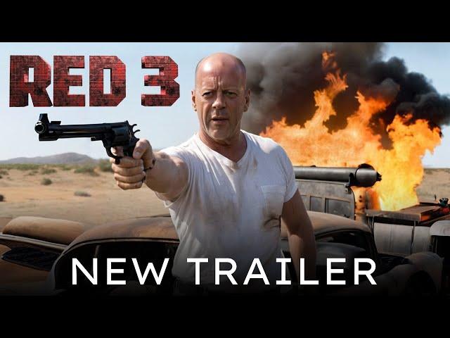 RED 3 Final Trailer (2024) Bruce Willis, Helen Mirren, John Malkovich | Action Comedy | Fan Made 5