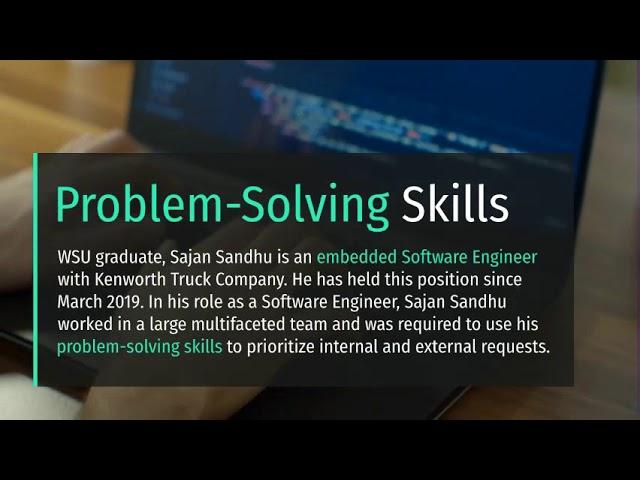 Sajan Sandhu WSU An Embedded Software Engineer