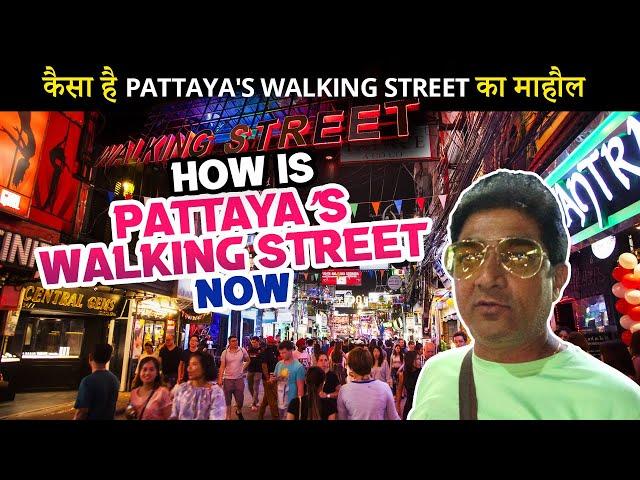 Exploring Pattaya's Walking Street | Nightlife Vlog 2024 #pattayanightlife