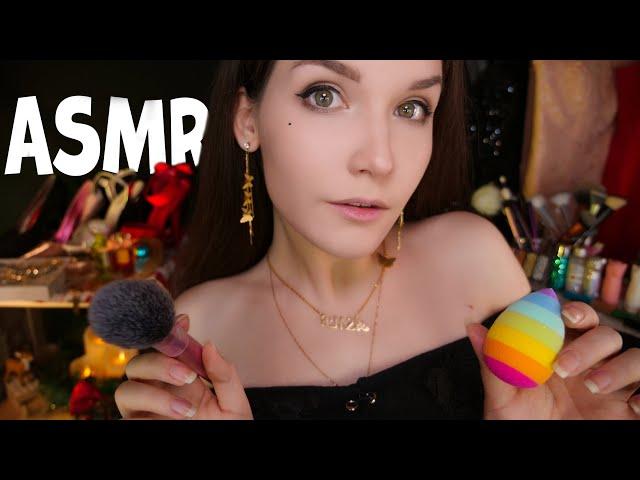 ASMR [RP] Makeup for New Year and choice dresses 