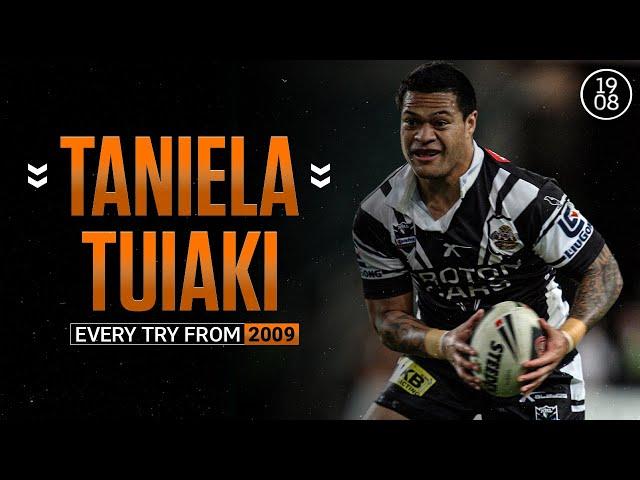 The try scoring tank! | Every Taniela Tuiaki try from 2009 | NRL Throwback |