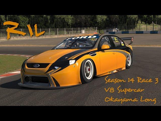 RiL Season 14 Race 3 - V8 Supercar at Okayama Long