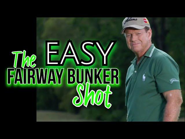 This FAIRWAY BUNKER Shot is SO EASY It's Like CHEATING | Legend Tom Watson